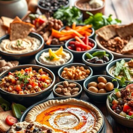 Middle Eastern mezze